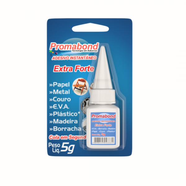 Adesivo Instantâneo EXTRA FORTE 5g
