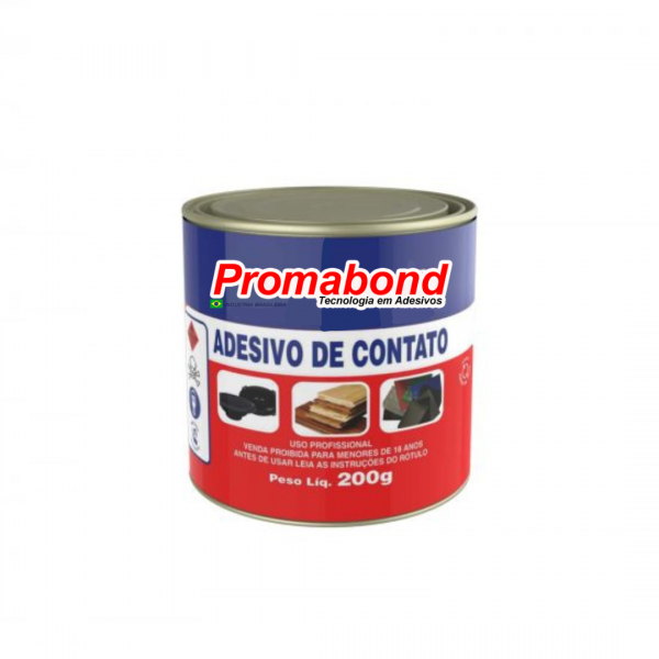 Adesivo de Contato Universal Preta